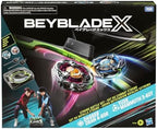 Beyblade X Xtreme Battle Set with Beystadium Arena Featuring X-Celerator Rail, 2 Right-Spinning Top Toys, 2 Launchers, Toys for Boys and Girls, 8+