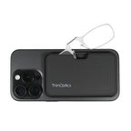 ThinOptics Readers with Magsafe Compatible Case - Armless On-Nose Reading Glasses - Slim Case Attaches to Phone - Clear 1.5x
