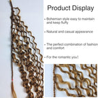 Honey Blonde Braiding Hair for Boho Braids Bohemian Boho Braiding Hair for Black Women