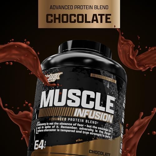 Nutrex Research, Chocolate Whey Protein Powder | 5 Ib Tub of Isolate Protein | w/EAA & Hi BCAA for Muscle Gain | Muscle Builder for Men & Women | Sports Nutrition | Delicious Taste and Texture