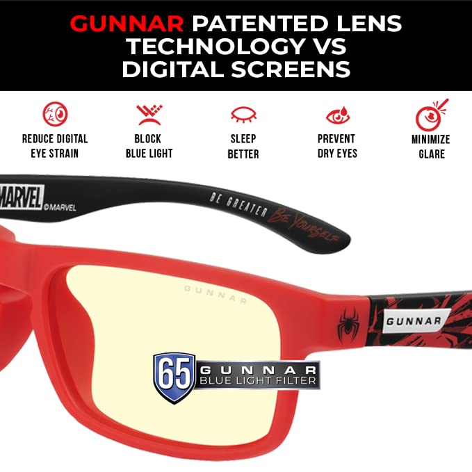 GUNNAR - Premium Gaming and Computer Glasses - Blocks 65% Blue Light - Enigma