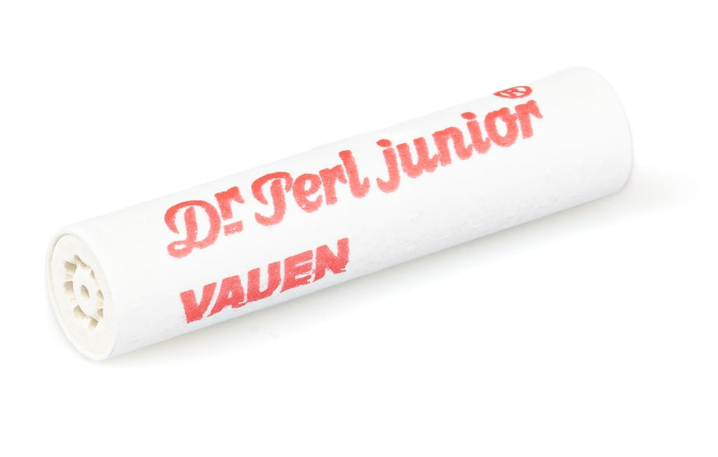 VAUEN Dr. Perl Junior 9mm Charcoal Pipe Filters, 180 Count Value Pack