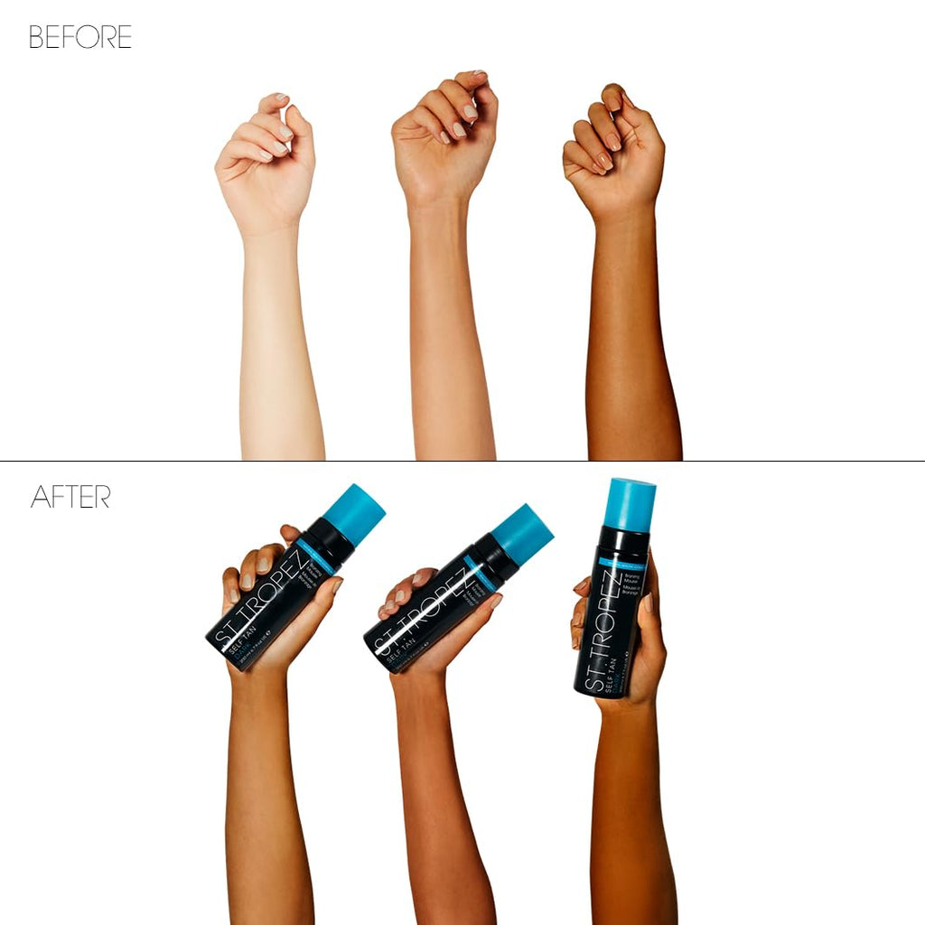St.Tropez Self Tan Dark Bronzing Mousse for Rich, Dark, Natural Sunless Tan, 6.7 Fl Oz