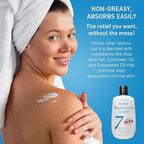 Seven Minerals Magnesium Lotion for Soothing Relief & Relaxation - Highly Concentrated Magnesium for Better Sleep, Feet & Joint Care. Non-Greasy Lotion with Skin Friendly Ingredients - 8 fl oz