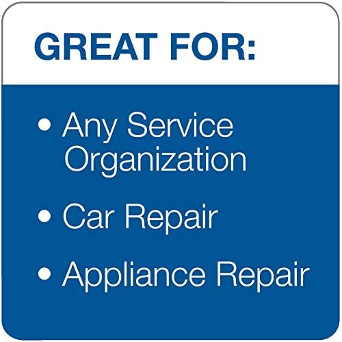 Adams Service Order Form, 3 Part, Carbonless, 5 2/3"X9" Inches, 250 Sets per Pack (3-584)