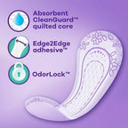 Always Radiant Pantyliners, Regular, Unscented, 48 Count, 2 Pack. (Includes 96 Pantiliners Total.)