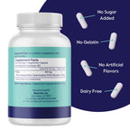 BESTVITE PQQ 40mg (Pyrroloquinoline Quinone) (120 Vegetarian Capsules) (60 x 2) - No Stearates - Vegan - Non GMO - Gluten Free