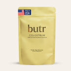 butr Grass-Fed Bovine Colostrum Powder | 4g Colostrum Per Serving | Immunoglobulins | First Day Milking | Gut Health, Immune Support, Recovery & Daily Wellness | Unflavored | 30 Servings