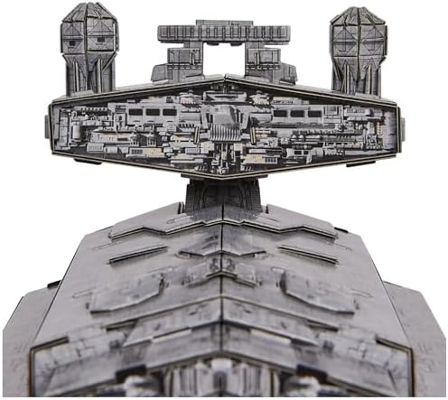 4D Build, Star Wars Deluxe Imperial Star Destroyer 3D Model Kit, Fantasy Collectible, Adult Puzzle, for Ages 12 & Up