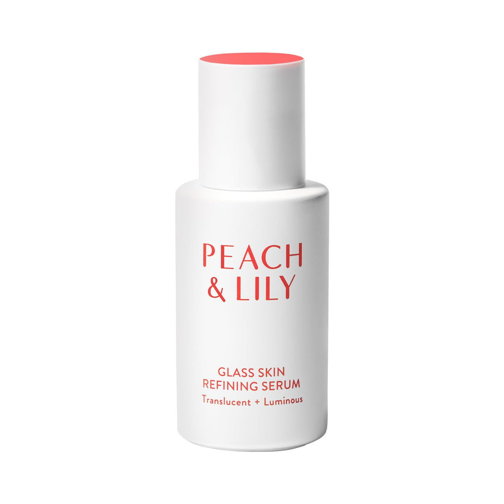 Peach & Lily - Glass Skin Refining Serum for Face (1.35 ounces) - Hyaluronic Acid Niacinamide Serum - Sensitive Skin - Vitamin B3, Peach & Yam, Peptides - Self Care, Vegan, Cruelty Free, Korean Beauty