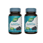 Nature's Way Activated Charcoal, Binds Unwanted Materials and Gas in the Digestive Tract*, 560 mg per 2-Capsule Serving, 100 Capsules (Packaging May Vary) - 2 Pack