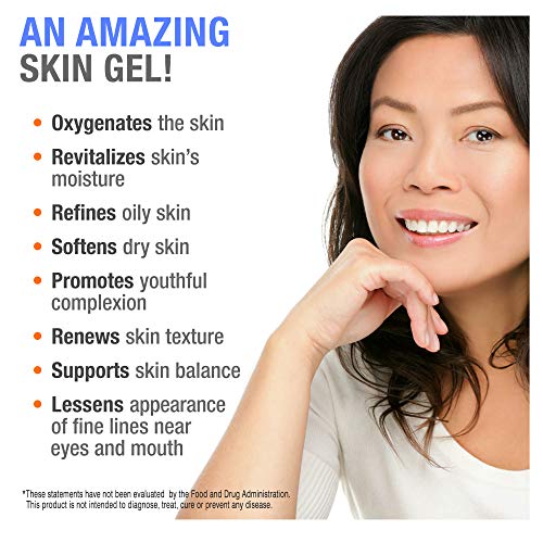 Cellfood Oxygen Gel - 2 fl oz, Pack of 3 - Provides Moisture & Protection, Decreases Appearance of Fine Lines - Aloe Vera, Lavender Blossom Extract, Cellfood & Glycerine - Hypoallergenic, Non-GMO