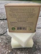 Pure Beef Tallow Soap Bar, (3 Pack) Grass Fed and Finished - Face, Body and Hair - Cleans, Moisturizes, Soothes, and Hydrates. Natural and Organic Fragrance Free