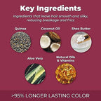 Framesi Color Lover Moisture Rich Conditioner, Sulfate Free Conditioner with Coconut Oil and Quinoa, Color Treated Hair