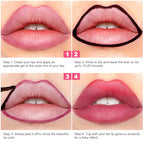 Lip Liner - Lip Stain Peel Off, Long-Lasting Moisturizing Waterproof Lip Stain Transfer-Proof with Matte Finish Stay on All Day (Cocoa, Pack of 1)