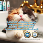PDRN Volume Up & Shine Pet Shampoo - Contains PDRN & Manuka Honey - Enhances Skin Health, Moisturizes, Relieves Itching, Prevents Odor, Enhances Volume, and Gives Coat Shine for Dogs and Cats. 10.1 oz