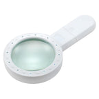 Magnifying Glass with Light, 30X Handheld Large Magnifying Glass for Reading, Lighted Magnifier for Seniors, Macular Degeneration, Coins, Jewelry, Elderly
