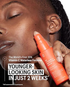 Allies of Skin 35% Vitamin C+ Perfecting Serum: Tetrahexyldecyl Ascorbate + Ethylated L-Ascorbic Acid, Glutathione, Superoxide Dismutase. Waterless, Antioxidant. Brightens & Plumps 1 oz / 30 ml