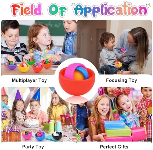 Fidget Toys Adults Pack, Fidget Spinner Set for Kids, Sensory Toys Boys Girls Teens Eaeter Egg Stuffers Party Favors, ADHD Autism Stress Relief Finger Toys, Gift for Kids Adult Birthday