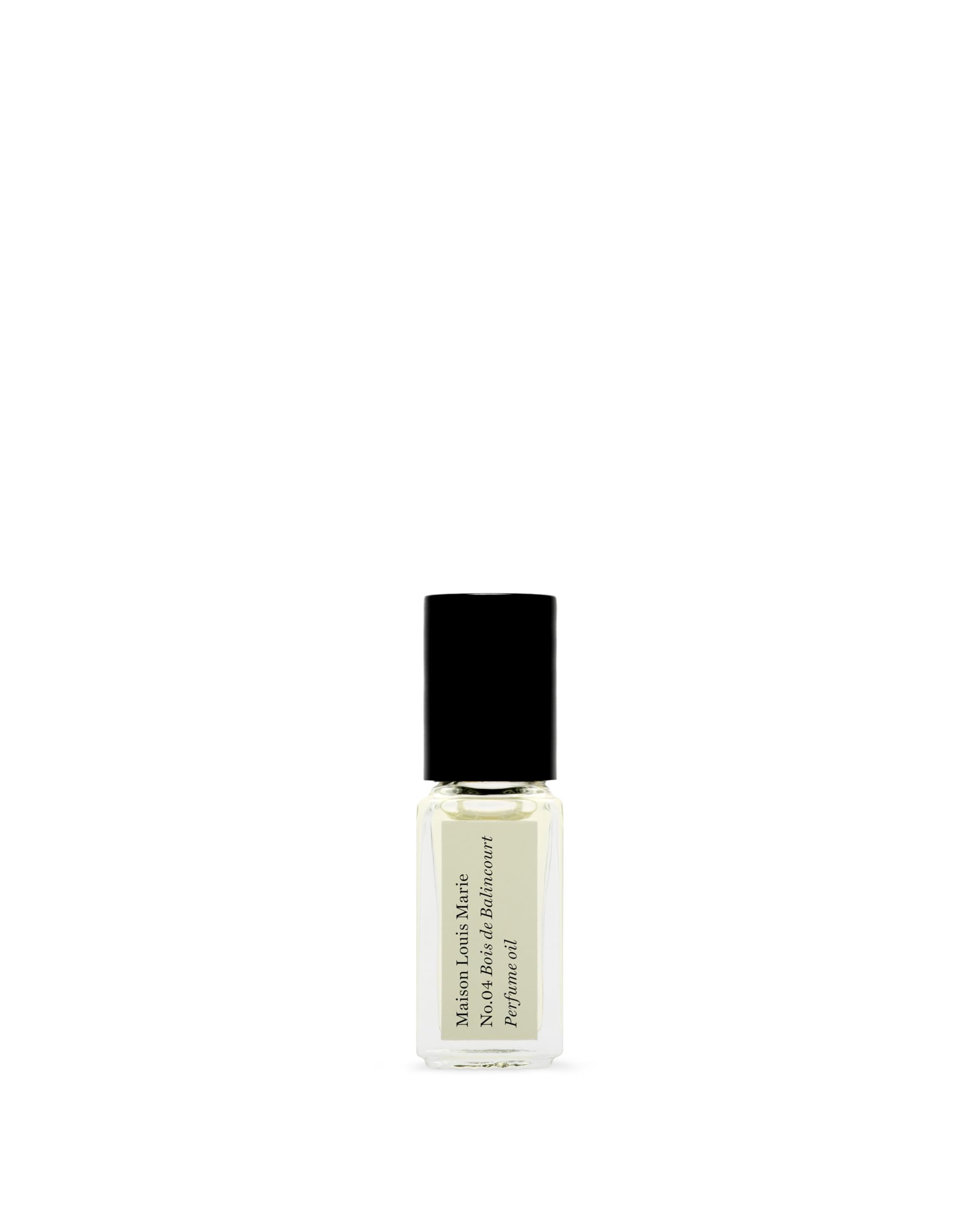 Maison Louis Marie - No.04 Bois de Balincourt Natural Roll-On Perfume Oil Sample | Luxury Clean Beauty + Non-Toxic Fragrance (0.1 fl oz | 3 ml)