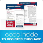Adams Durable Power of Attorney, Forms and Instructions (LF205), White