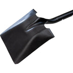 Bully Tools 14-Gauge Square Point Gardening Shovel, 60" Fiberglass Handle