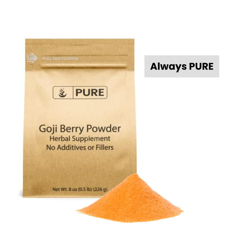 Pure Original Ingredients Goji Berry Powder (1lb) Wolfberry, Traditional Herbal Supplement, Non-GMO