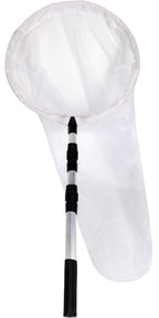 RESTCLOUD Large Insect and Butterfly Net with 14" Ring, 32" Net Depth, Extendable Handle to 36 Inches