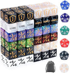 78 Pieces MTG Dice Set with Plus 1 Life Counter & Keyword Token Dice & Shield & Spindown Dice in 12 Colors for MTG, Cards Gaming Accessories