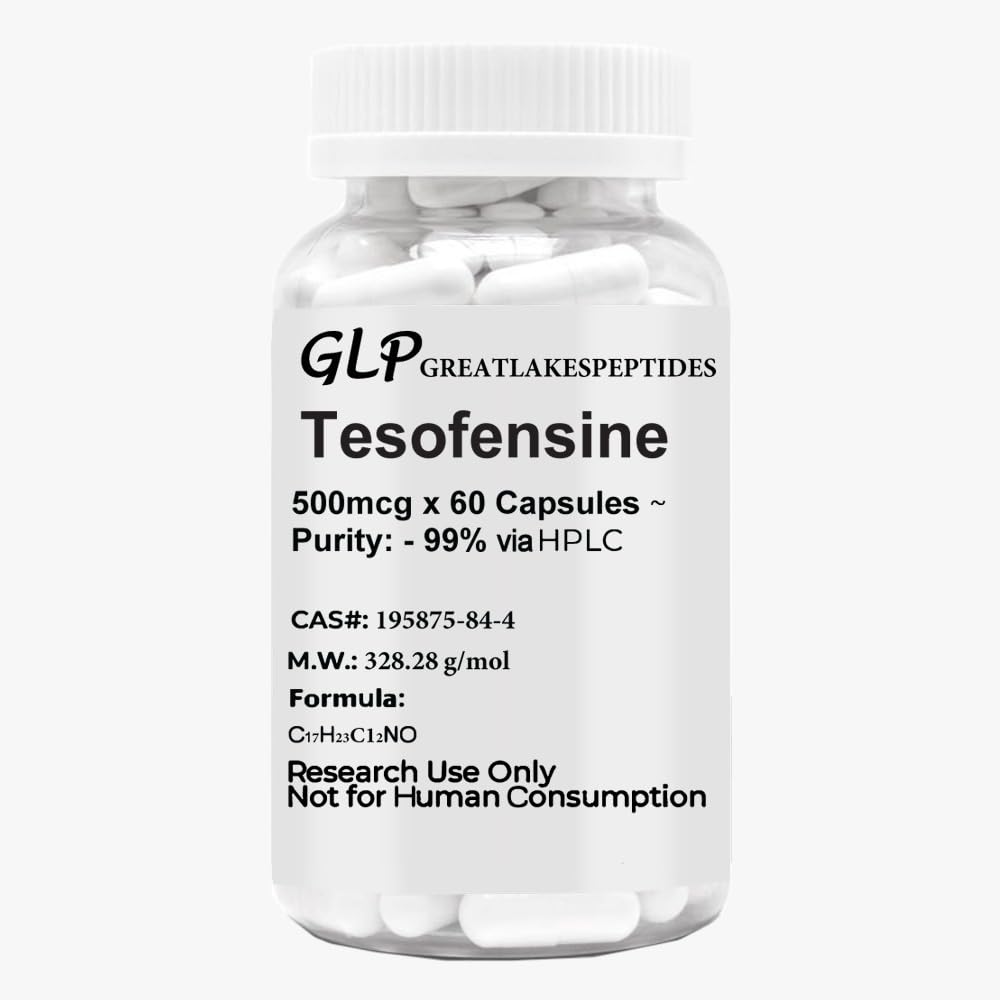 GreatLakesPeptides Tesofensine - 500mcg x 60 Capsules