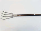 Stainless Steel Garden Claw rake Multifunctional rake, Lengthened Aluminum Alloy Handle, can be Used for Weeding and loosening the Soil in the Garden, and can Also be Used for Treasure Digging