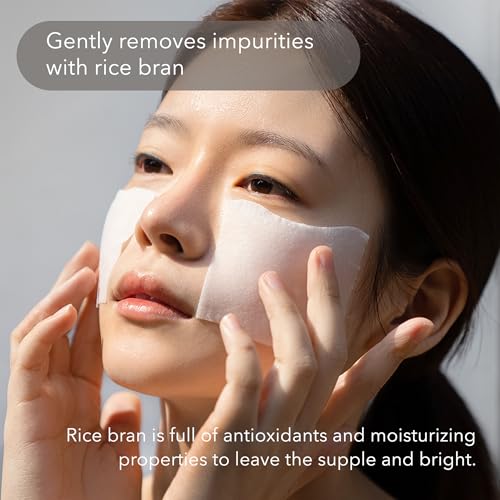 Gentle Rice Bran Toner Korean for Face (Tone, Rejuvenate & Moisturize) - Hydrating Vegan with Hyaluronic Acid - Rice Bran Extract (6.76 Fl oz)