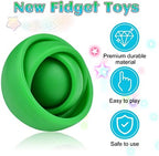 Fidget Toy for Adults, 4PC Fidget Spinner for Teens, Gift Ideas for 8-12 Boys Girls Kids, ADHD Autism Stress Relief Finger Toy