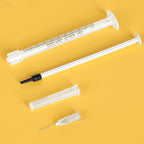 100 Pack Luer Lock Syringe 1ml with 27Ga 1/2 Inch Needle - Disposable Syringes 1ml with Sharp Needles - Individually Sealed, Sanitized 1ml Syringes with Needle Set for Refilling Liquid, DIY