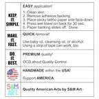 29 Kinky Temporary Tattoos for Adults - Naughty Sexy BDSM Fantasy Body Art Tattoo Sticker Set