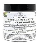 Chebepowder Hair Growth Butter(No Coconut Oil)/Chebepowder with Aloe vera/Amla Powder/Jamaican Black Castor Oil/Fenugreek (Unscented, 4 oz)