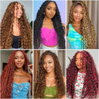 14 Inch Deep Wave Bulk Human Hair for Braiding No Weft Human Braiding Hair 100% Unprocessed Curly Micro Human Hair Braiding Hair Extensions for Boho Braids Wet and Wave (50g/1Pack) #27