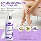 Foot Soak Set Feet Callus Remover Pedicure Set - Lavender Foot Soak Salts,Foot File,Foot Scrub & Urea Foot Cream Pedicure Supplies For Dry Cracked Feet Foot Spa Kit for Women