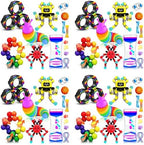 60 Pack Sensory Fidget Toys for Kids Classroom, Autism Sensory Product Calm Down Fidgets for Kids Age 5-7, 8-12, ADHD Stress Relief Travel Toys Christmas Stocking Stuffers for Kid Teens