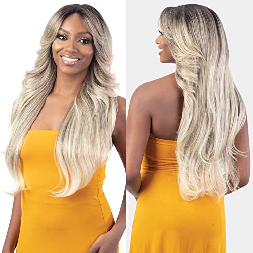 Equal Curtain Bangs HD Lace Front Wig Bombshell (1)