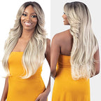 Equal Curtain Bangs HD Lace Front Wig Bombshell (1)