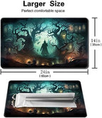MTG Playmat Size 24x14in Free Storage Bags Non-Slip Backing Printing, Ideal for Card Game Enthusiasts TCG Playmat (No with Zone,High-Tech)