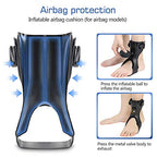 Drop Foot Brace Orthosis AFO AFOs Ankle Brace Support With Comfortable Inflatable Airbag for Hemiplegia Stroke Shoes Walking (Right foot, Small)