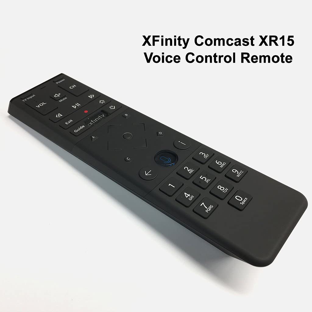 zerkar Comcast XR15 Voice Control Remote for X1 Xi6 Xi5 XG2 (Backlight)AA