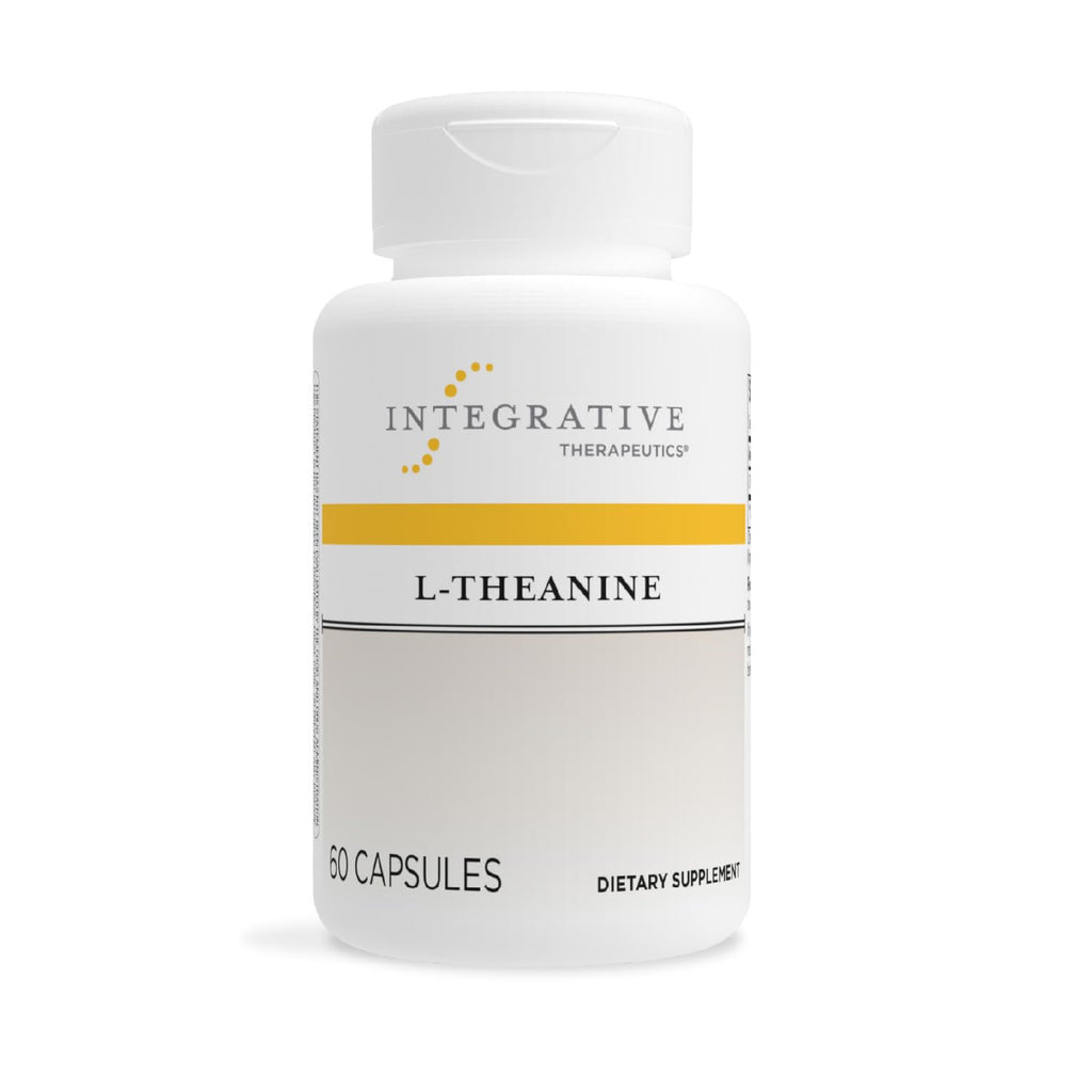 Integrative Therapeutics L-Theanine - Stress Response Support for Demanding & Busy Lifestyles* - Calmness & Relaxation Support* - Amino Acid Supplement - 60 Capsules (30 Servings)