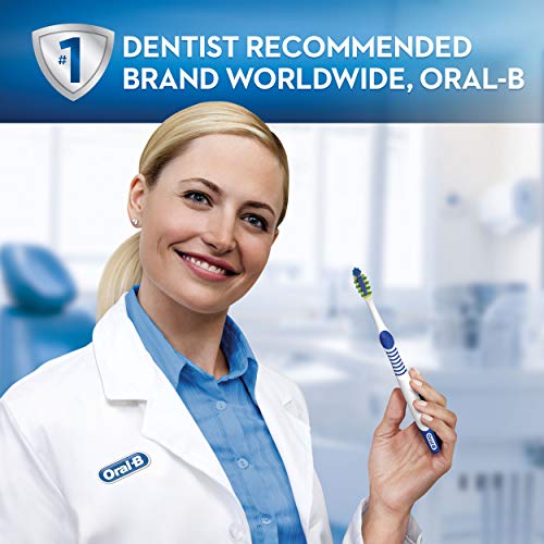 Oral-B Bacteria Blast Manual Toothbrush, Soft, 4 Count