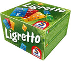 Schmidt Spiele Ligretto: Green – A Board Game 2-4 Players – Board Game for Family 20 Minutes of Gameplay – Games for Family Game Night – for Kids and Adults Ages 8+ - English Version