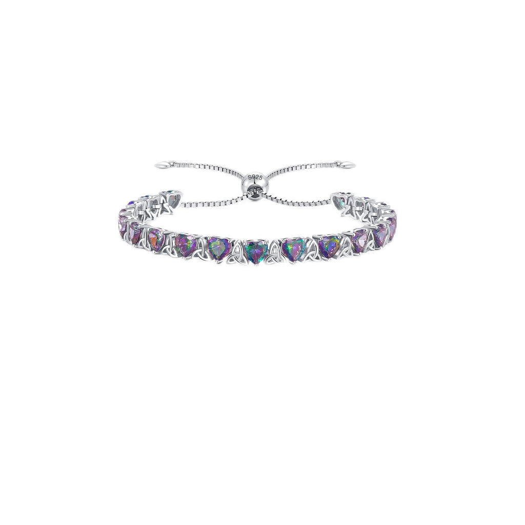 ETERMBOL June Birthstone Tennis Bracelets for Women