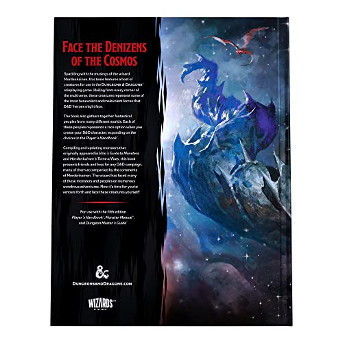 Dungeons & Dragons Mordenkainen Presents: Monsters of The Multiverse Book