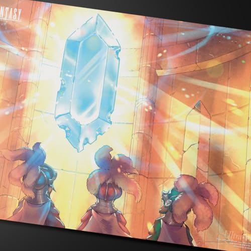 Ultra PRO - Final Fantasy x Universes Beyond Crystal's Chosen Playmat for Magic: The Gathering | Card Game Playmat, Final Fantasy Collectibles, Desk Mat Mousepad